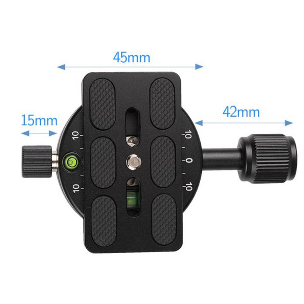 360-degree Panoramic Rotating Base Joint X64 Quick-release Plate Holder 3D Panoramic Head-4