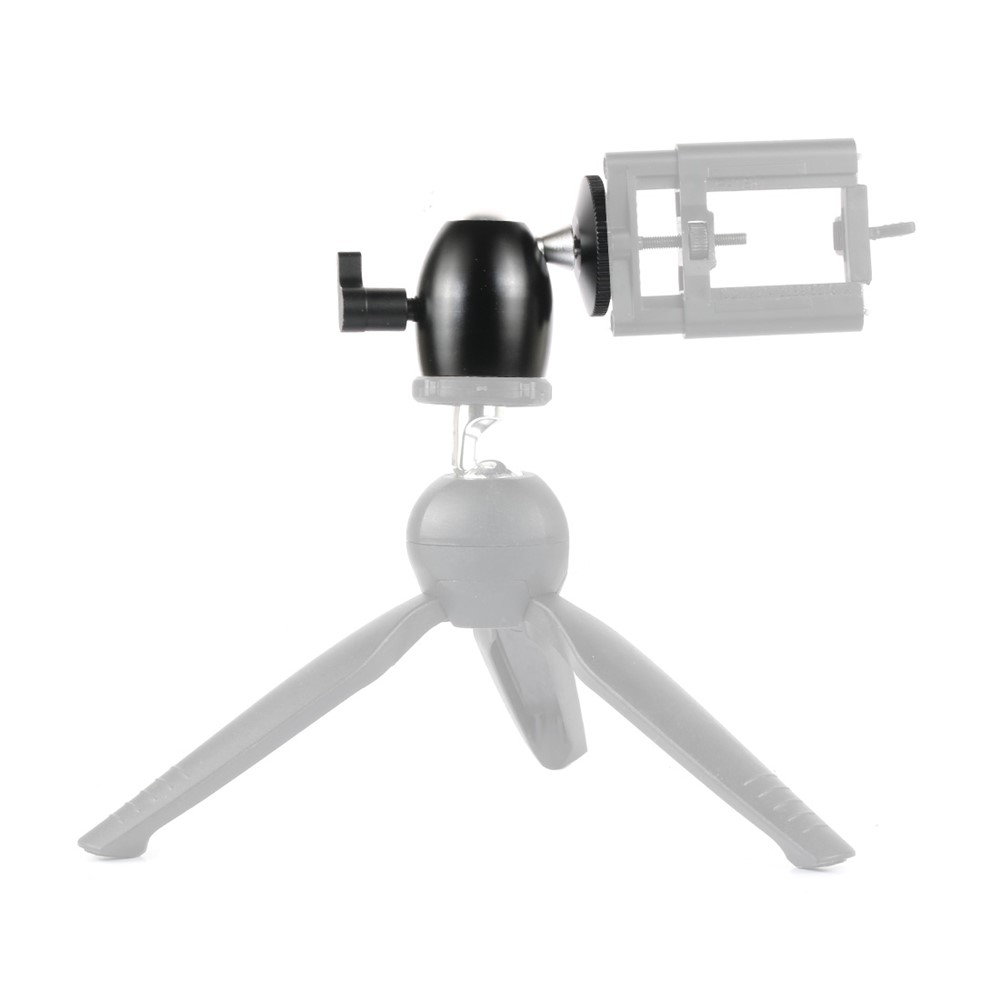 Q39 DSLR Camera 360 Degree Swivel Mini Ball Head 1/4" Screw Monopod Light Stand Mount Adapter-10