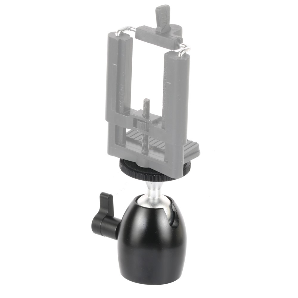 Q39 DSLR Camera 360 Degree Swivel Mini Ball Head 1/4" Screw Monopod Light Stand Mount Adapter-12