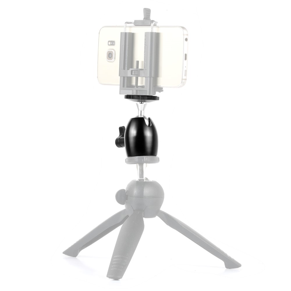 Q39 DSLR Camera 360 Degree Swivel Mini Ball Head 1/4" Screw Monopod Light Stand Mount Adapter-8