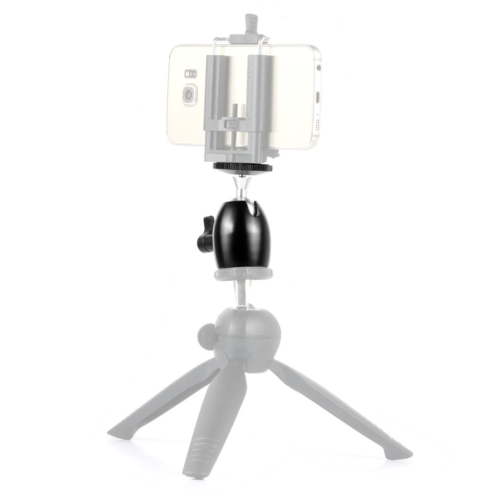 Q39 DSLR Camera da 360 Gradi Mini Sfera Girevole 1/4 "adattatore Montante di Supporto Per Monopodi a Vite-8