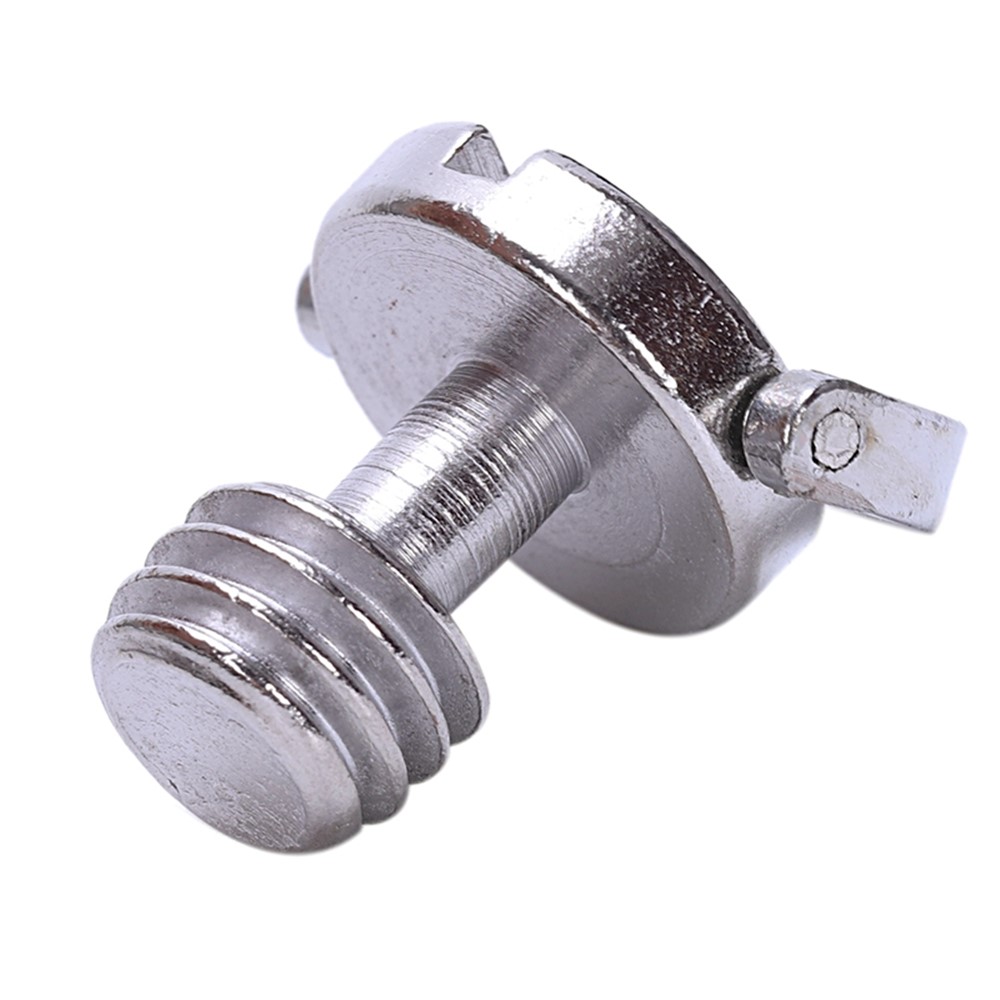 Longer Shaft D-ring Screw 3/8 inch Thread Camera Tripod Quick Release Plate Ballhead Fixing Screw Adapter-8