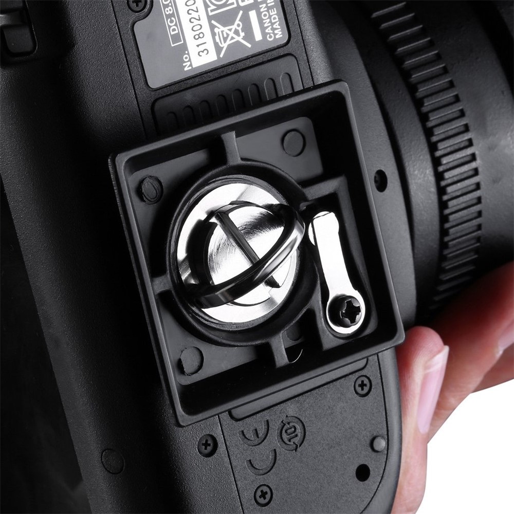 1/4 inch Camera Screw D-Ring Adapter for Tripod Monopod Quick Release Plate Camera Screw-8
