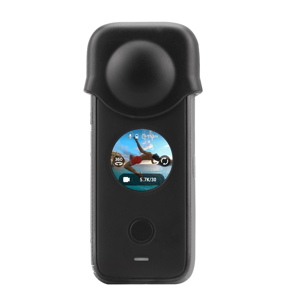 Lens Protective Cover Silicone Cover for Insta360 ONE X2 Panoramic Camera-3