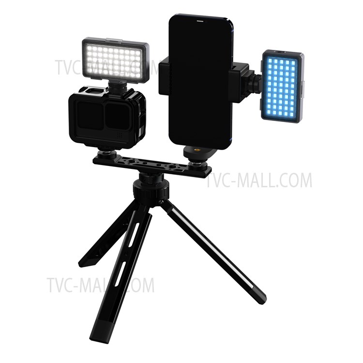 TELESIN TE-BGD-002 Vlog Fill Light LED Mini Video Lighting for GoPro Hero Insta360 Smartphone-11