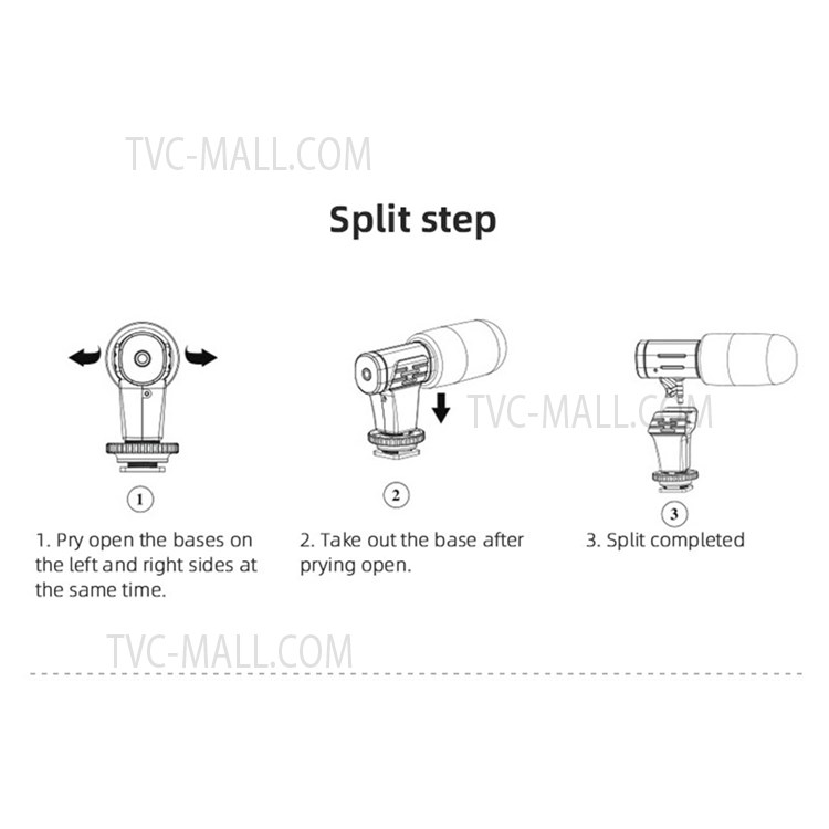 EWB8918 For Camera Mobile Phone Mini Durable High-quality Universal Microphone-12