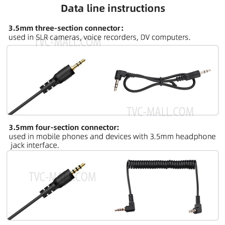 EWB8918 For Camera Mobile Phone Mini Durable High-quality Universal Microphone-13