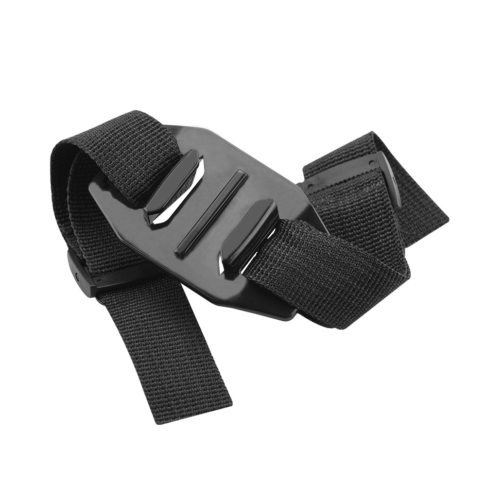 EWB9025+EWB7869+Max3204+EWB7922 Bicycle Helmet Adjustable Headband Mounting Adapter with Extension Arm + Long Screw for GoPro 10/9/8/7/6/5/Osmo Action/Insta360 ONE R-5
