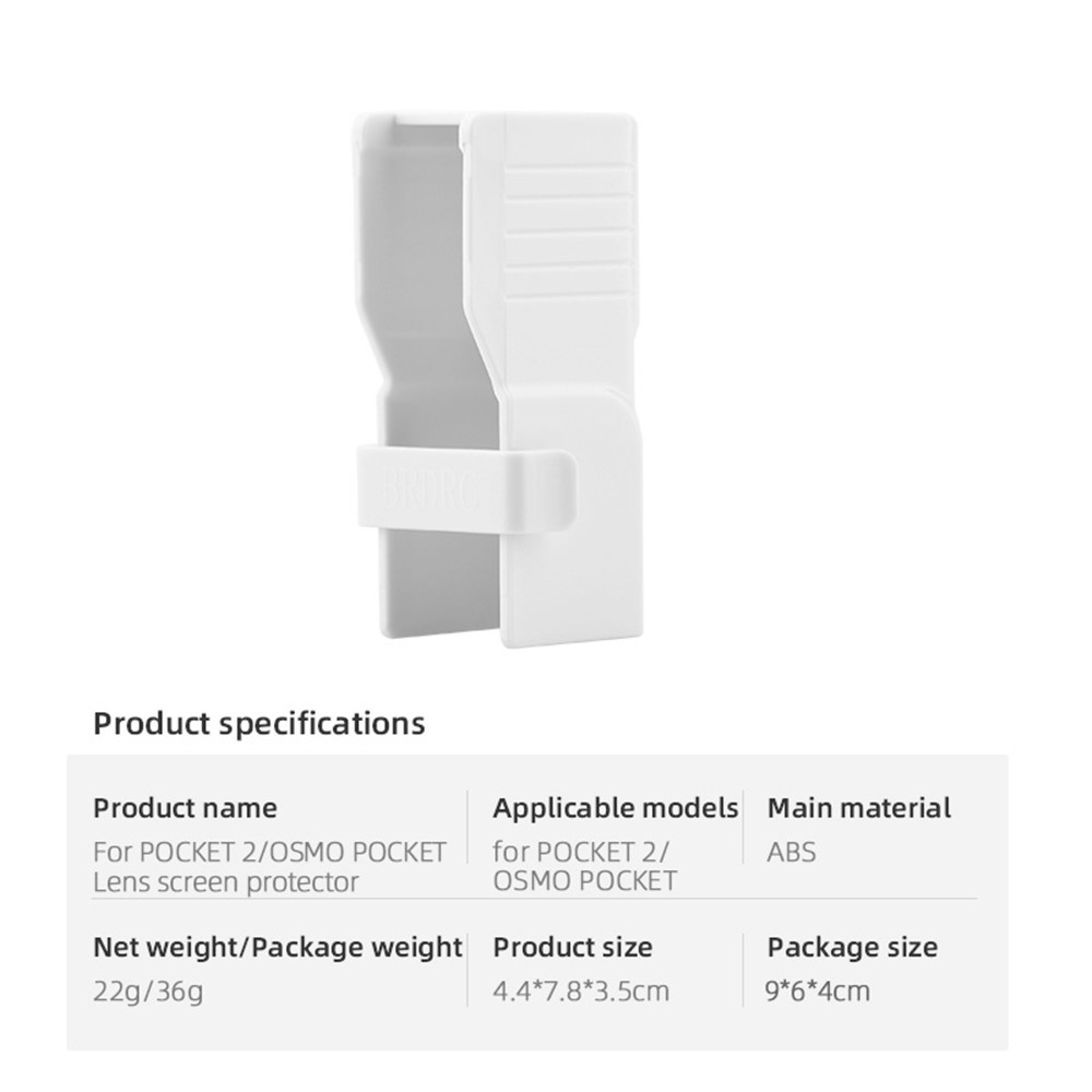 EWB8860 Camera Lens Screen Protection Cover Cap Anti-collision Case for OSMO Pocket 2/Pocket-9