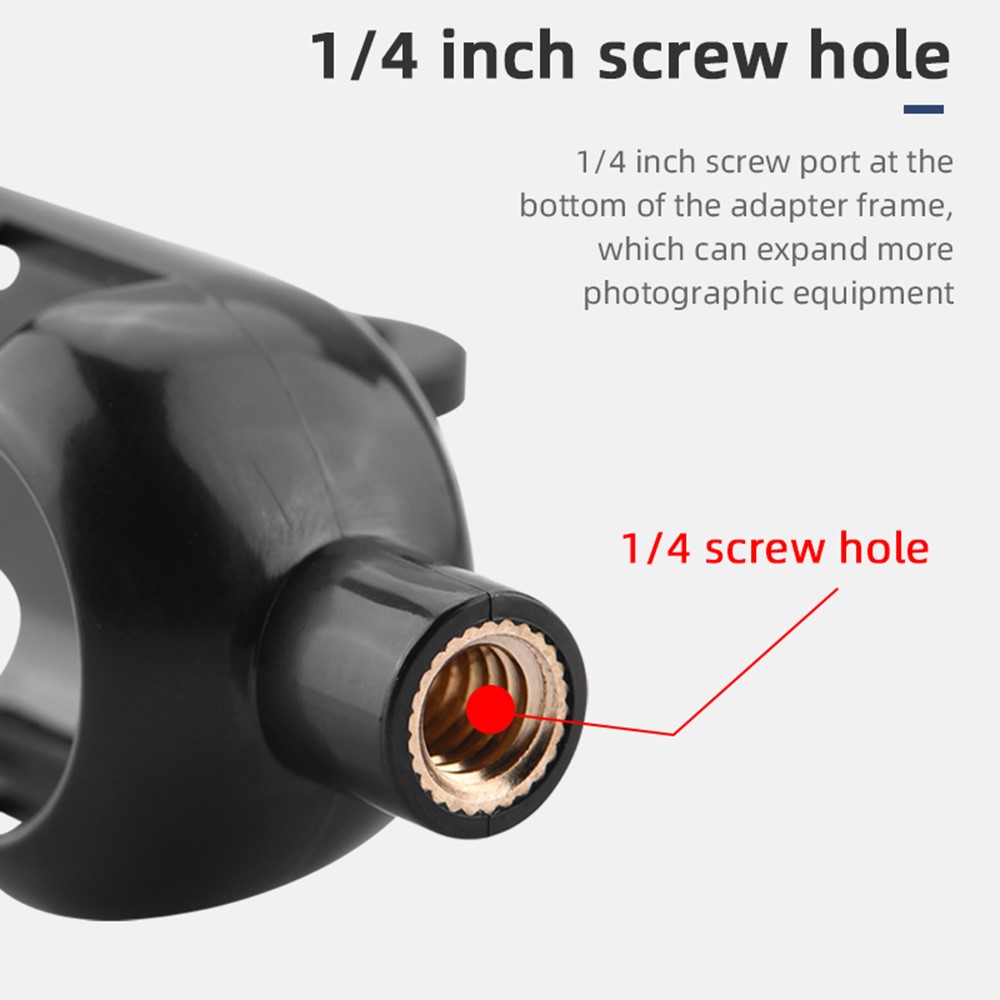 EWB8775 Protection Frame Adapter Shooting Expansion Adapter Set for Insta360 GO 2 Camera-4