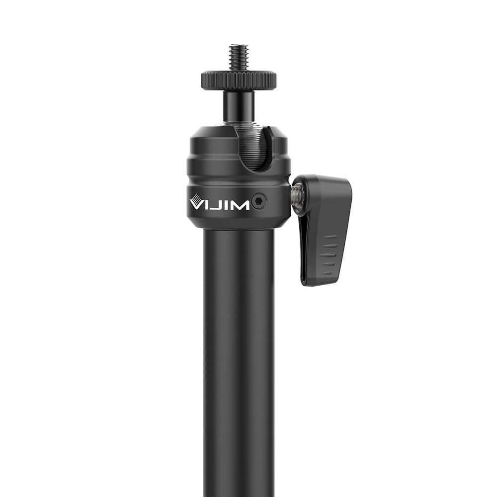 ULANZI VIJIM LS06 Adjustable Live Broadcast Boom Arm Suspension Scissor Mic Stand Desk Mount Rotatable Microphone Arm for Live-stream Lighting-12