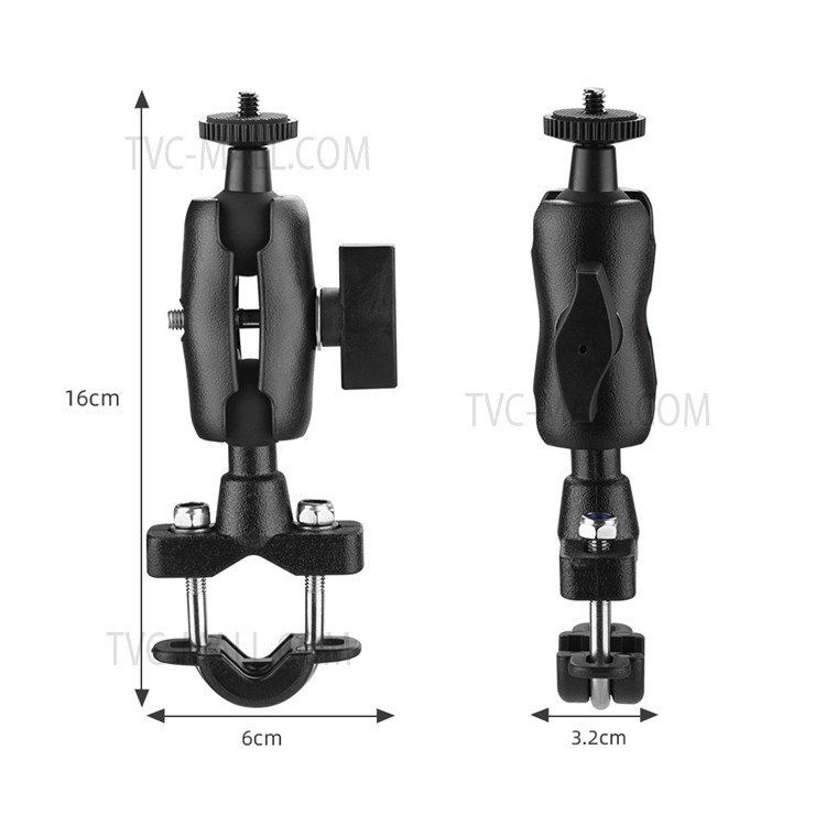 EWB8593 Bike Phone Mount Mount Holder Handlebar Clamp Для DJI Osmo Action / GoPro Hero10/9/8/7/6/5