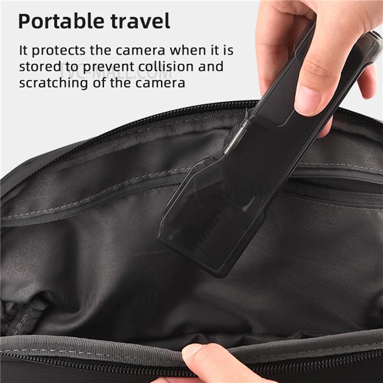 EWB8438+FL7395 Storage Box Carrying Case with Lanyard for DJI Osmo Pocket 2 Gimbal Camera-4