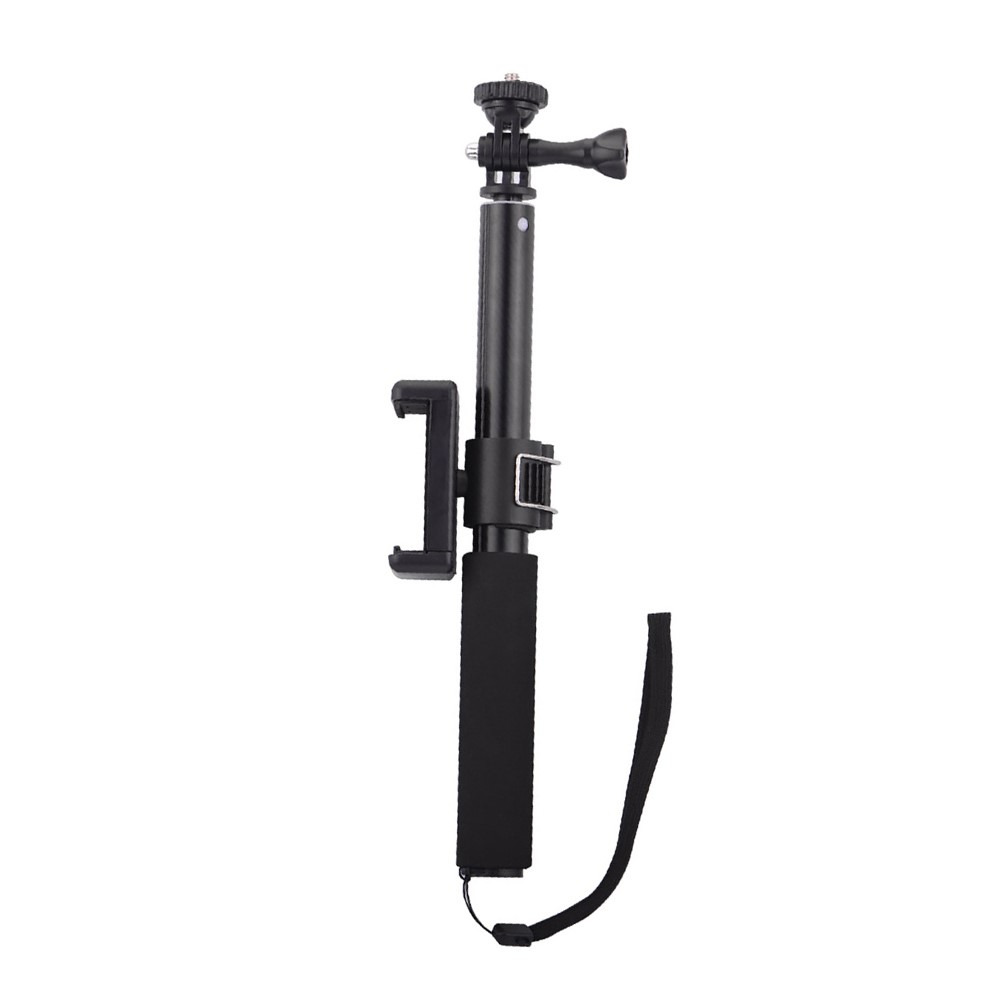 EWB8597+ZZCP5019 Protection Frame Camera Holder + Mobile Phone Selfie Stick for Insta360 ONE X2-5
