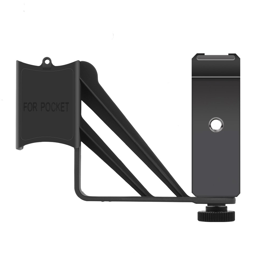 ZZCP5003 ZZCP5004 Handheld Phone Holder Gimbal Stand Tripod Mount with 1/4 Screw for DJI OSMO Pocket 2 - Black-2