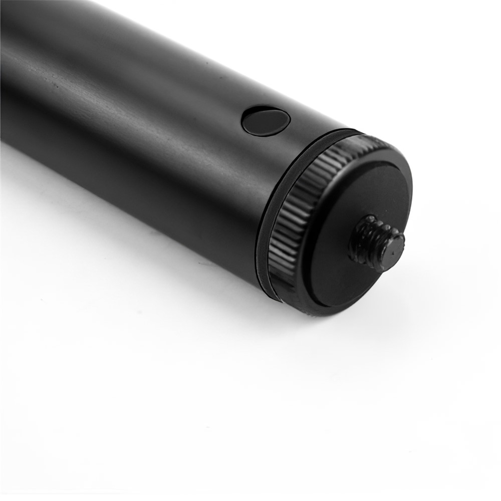 1.1m Aluminum Alloy Extension Rod Retractable Selfie Stick Handle with 1/4 inch Screw for Insta 360 One X 1 - Black-8