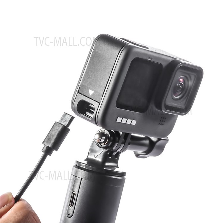 UURIG Dustproof Wear-resistant Aluminum Alloy Battery Cover Door Camera Side Battery Cover for GoPro Hero 9/10-8