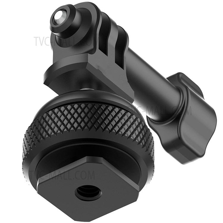 UURIG Cold Shoe Base Mount 360 Degrees Adjustable Adapter for GoPro Sports Camera-5