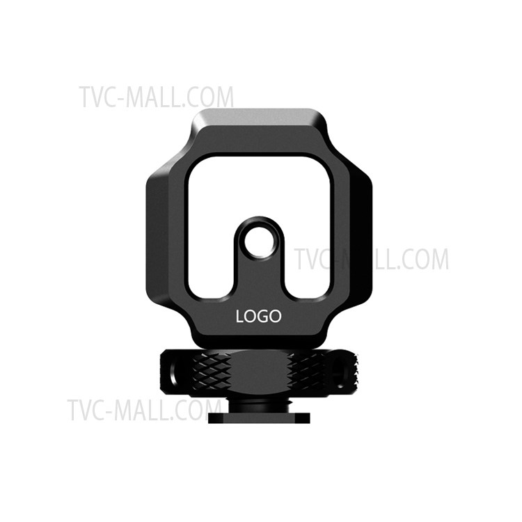 SLR Camera Three-Head Cold Shoe Base Connector Microphone Fill Light Expansion Aluminum Alloy Adapter-1