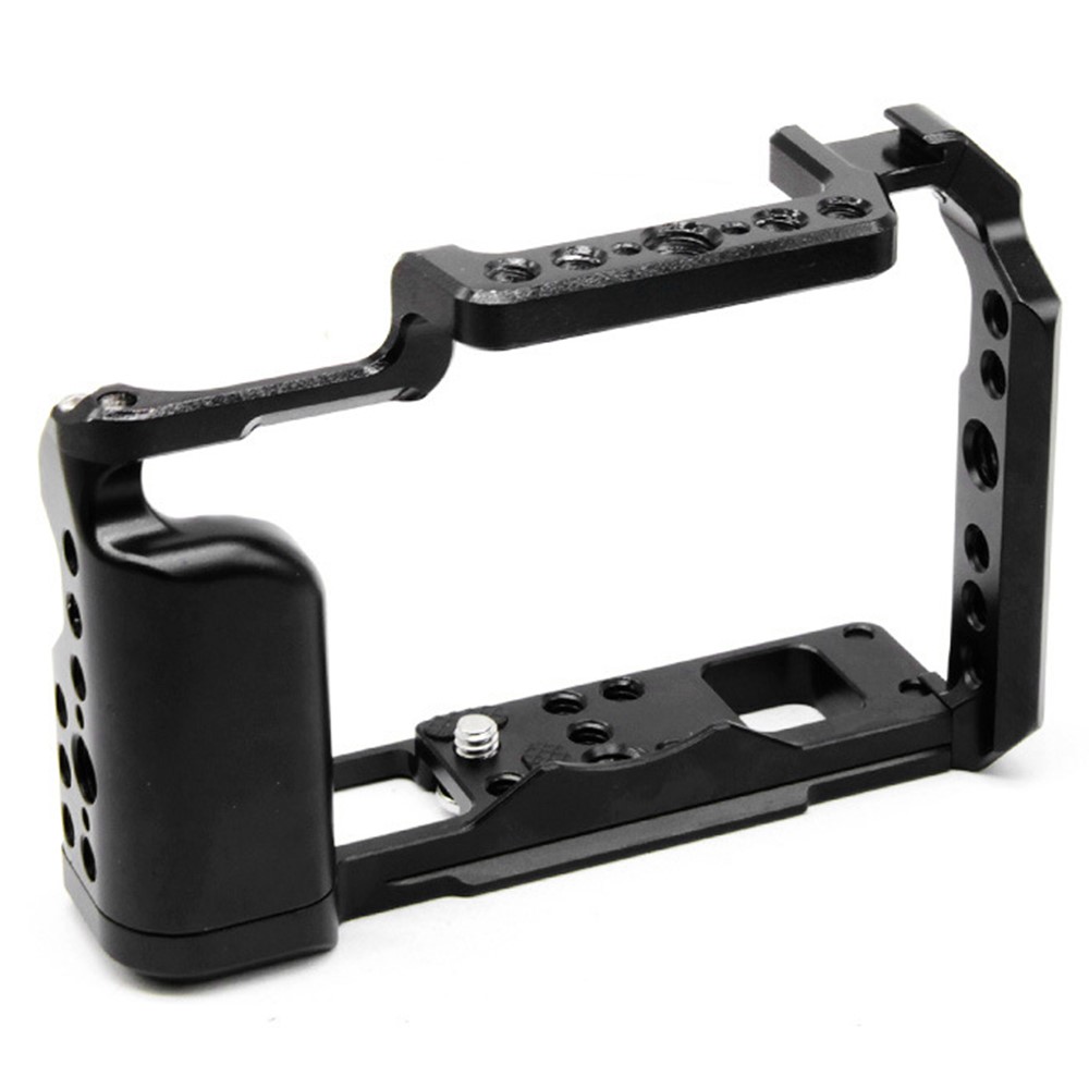 F46320 Aluminum Alloy Frame Cage for Fuji XT30XT30IIXT20XT10 Quick Release Plate Base Protective Cover with Screw Adapter Camera Accessories-2