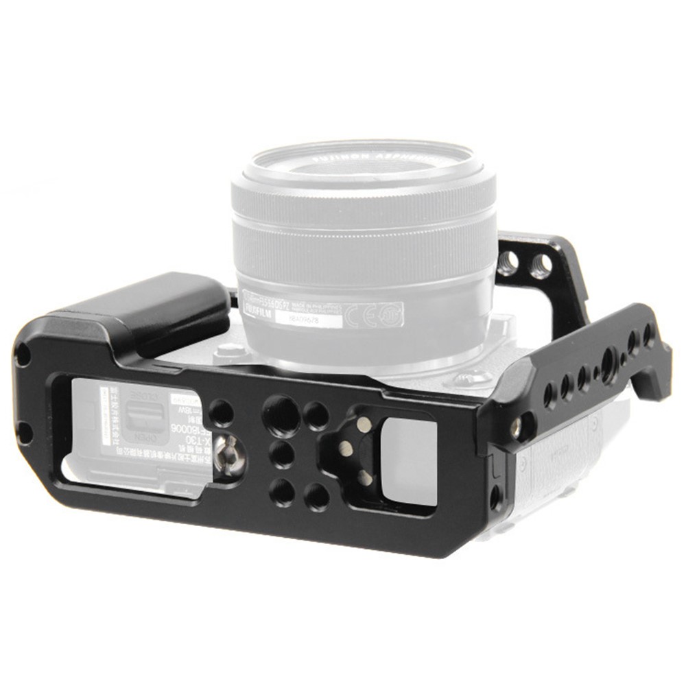 F46320 Aluminum Alloy Frame Cage for Fuji XT30XT30IIXT20XT10 Quick Release Plate Base Protective Cover with Screw Adapter Camera Accessories-5