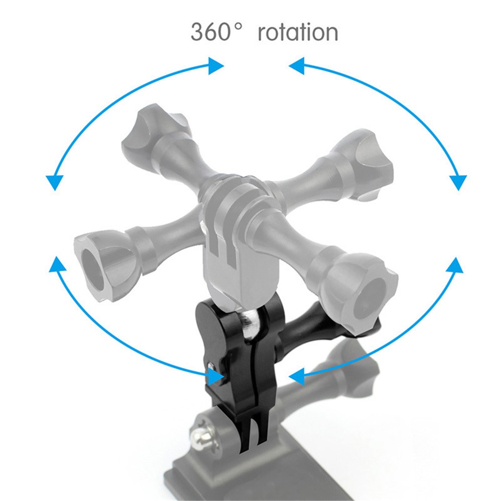18789TW Adjustable Extension Arm Adapter Set for Gopro Hero 10/9/8 Series Long/Short Straight Joints Connector Magic Arm Metal Converter-8