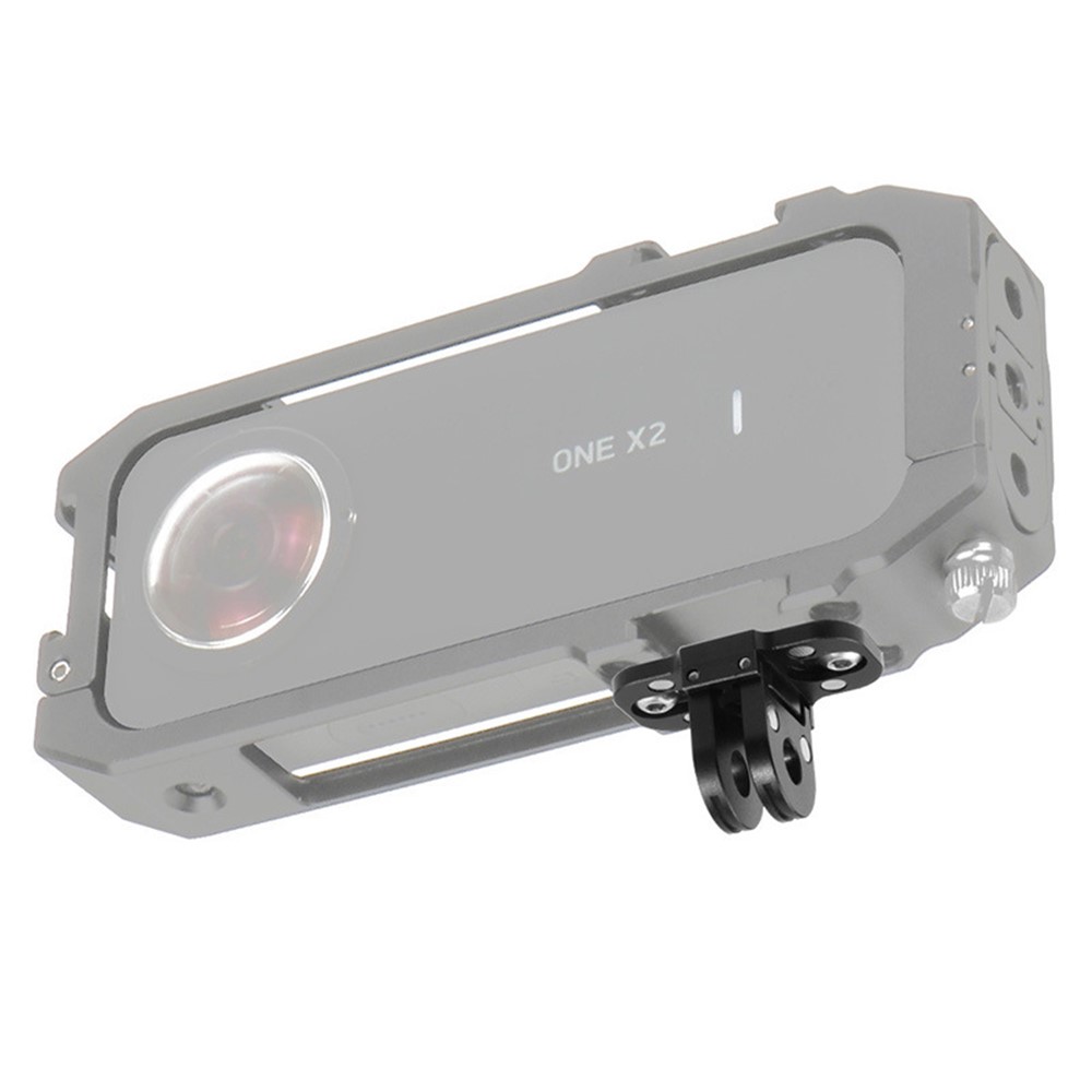 KF42732 Metal Replacement Base Adapter for Insta360 One X2 Magnetic Folding Mount with 1/4 Screw Hole-3