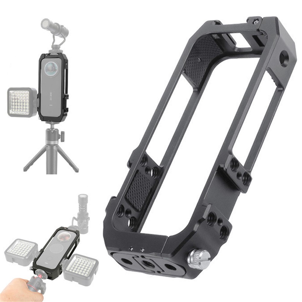KF42730 for Insta360 ONE X2 Aluminum Alloy Cage Panoramic Camera Protective Frame Case-1