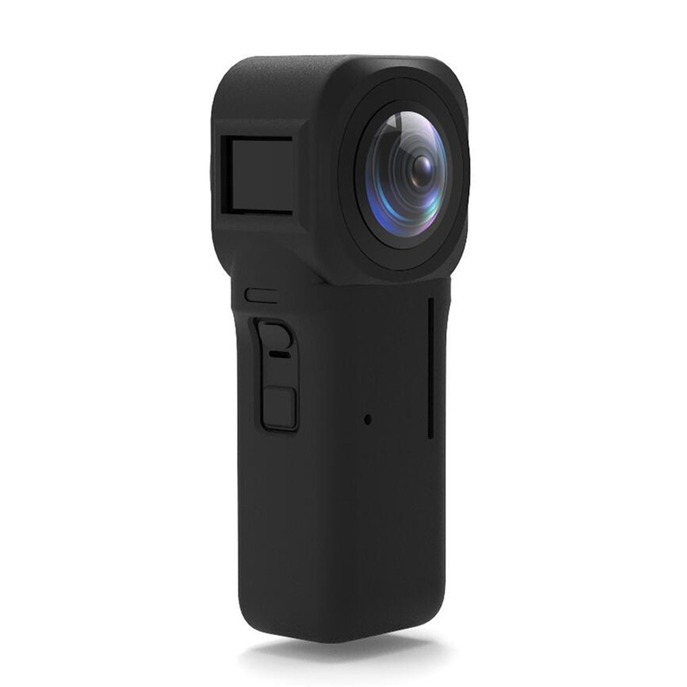 EWB9389 For Insta360 ONE RS 1-inch Panoramic Camera Silicone Cover Anti-scratch Protective Sleeve with Lens Cover - Black-3