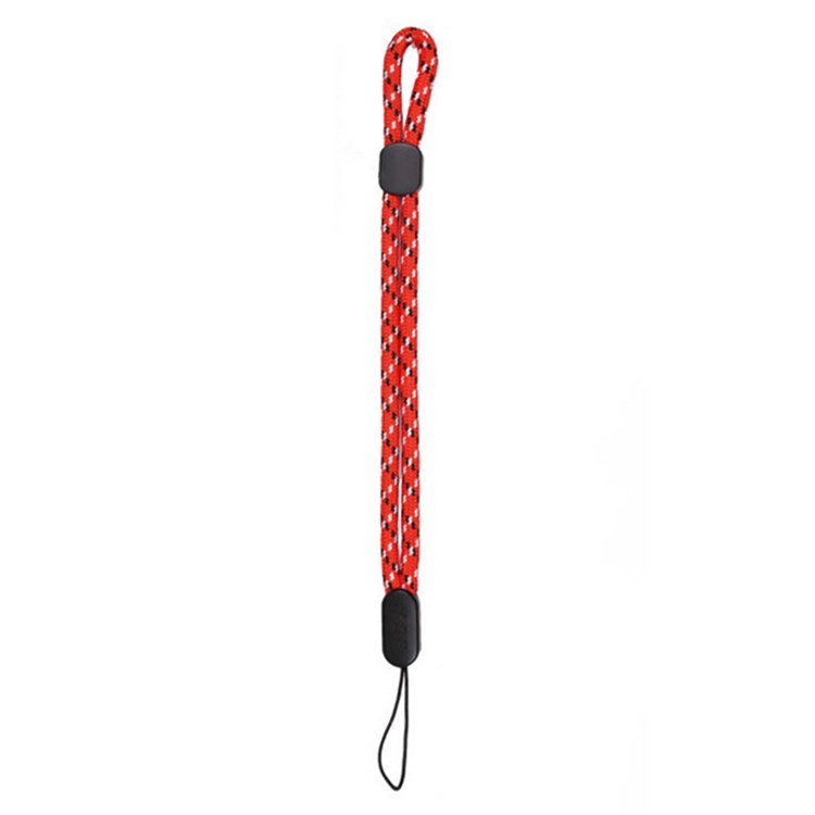 Adjustable Wrist Strap Nylon Rope Anti-lost Lanyard for Mobile Phone/DSLR Camera/U-disk/Speaker - Red-1