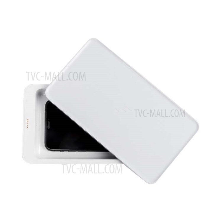 Xiaomi YOUPIN CINCO YSXDH001WX UVC Caixas De Cartuchos De Bandeja Esterilizador Caixa Multifuncional Desinfecção 10W Carregador Rápido Sem Fios-2