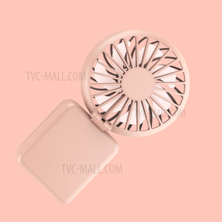 Wholesale Portable Small Fan Adjustable Foldable Mini Fan Pink from