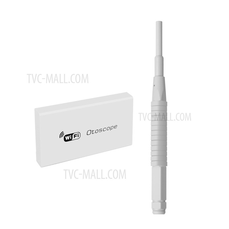F190 WiFi 3.9mm Otoscope Camera Ear Scope Endoscope Ear Wax Removal Tool - White-16