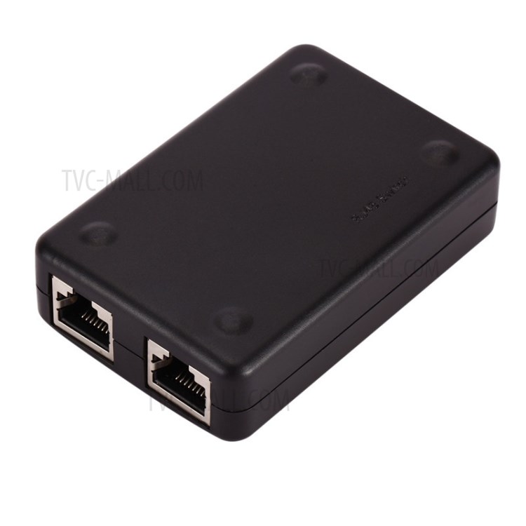 ZMT-RJ45-2M Dual-port Adaptador Interruptor De Compartilhamento De Rede-2