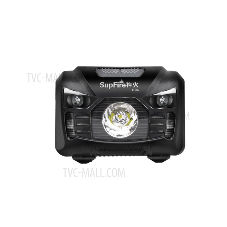 SUPFIRE HL06 Sensor De Farol 5W 500 Lumen 5 Modos - Preto-2