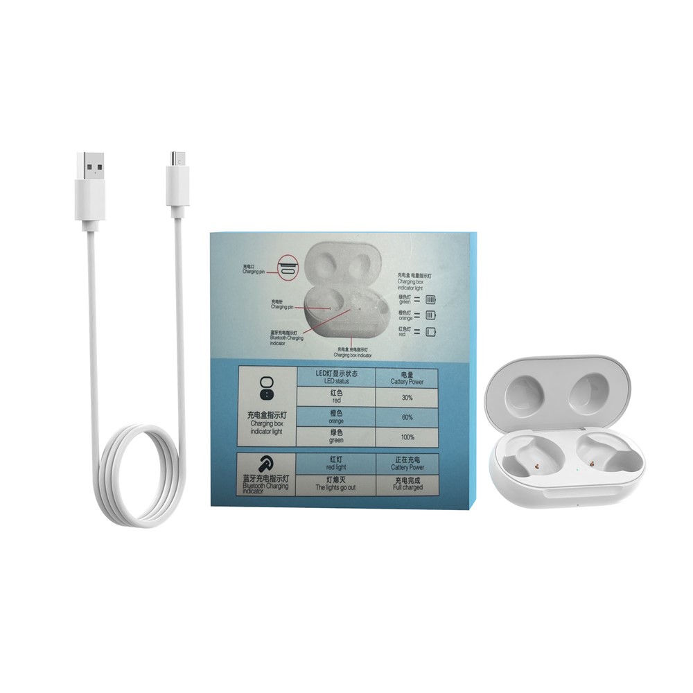 Caixa De Carregamento De Fone De Ouvido Bluetooth Para Samsung Galaxy Buds + SM-R175 / Galaxy Buds SM-R170