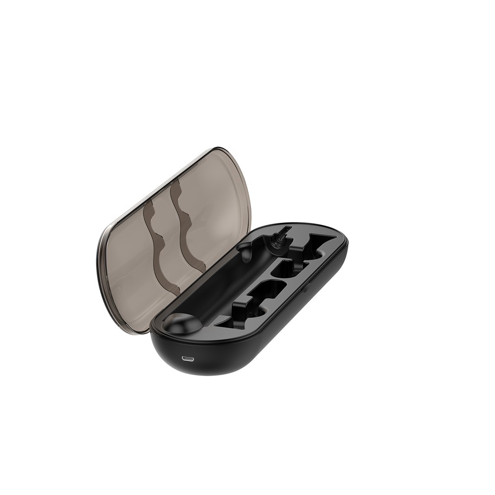 Toothbrush Charging Case USB Charging Box Storage Case for Philips Sonicare DiamondClean HX9210 - Black-10