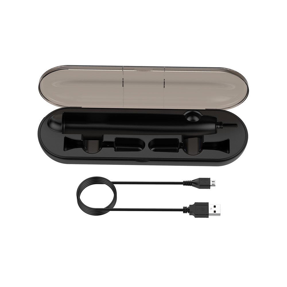 Toothbrush Charging Case USB Charging Box Storage Case for Philips Sonicare DiamondClean HX9210 - Black-12