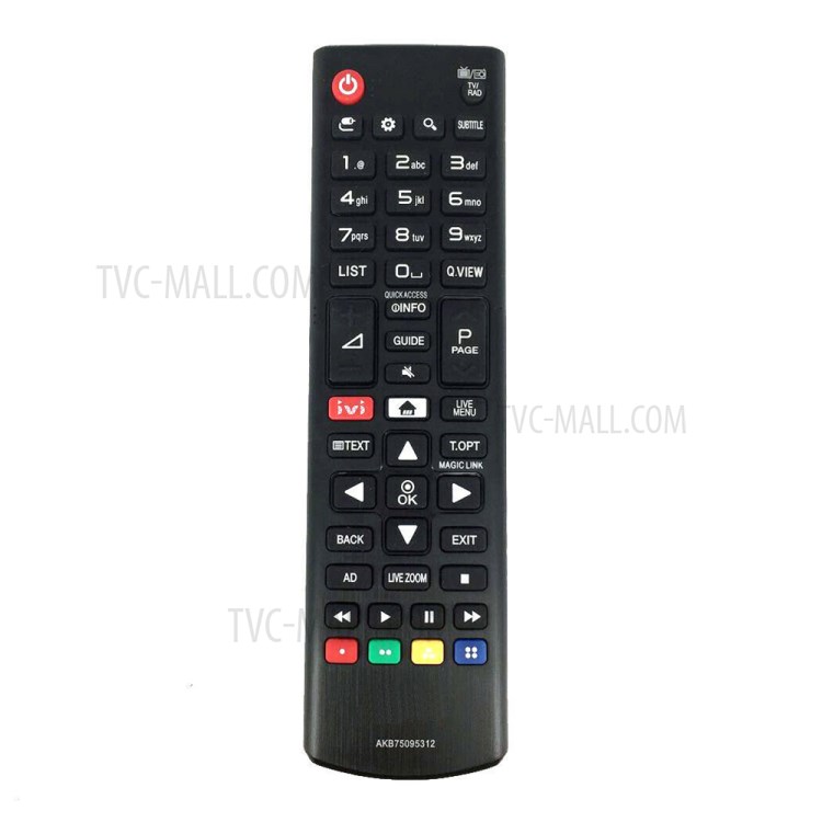 AKB75095312 Replacement Infrared Remote Controller for LG Smart TV-1