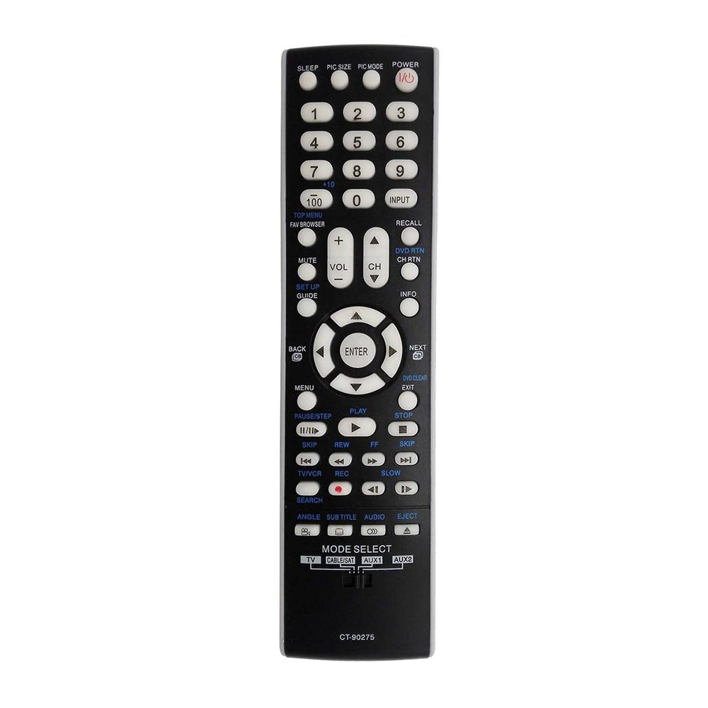 CT90275 Remote Control for Toshiba TV 32HL37U 32HL67U 32HL67US 32LV37-1
