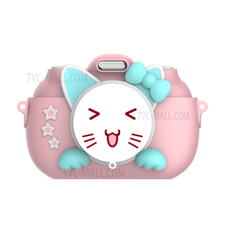 A5 3.0inch Cute Cartoon Children HD Video Mini Digital Camera with WiFi Function - Pink-4