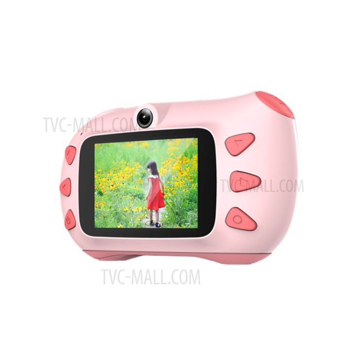 A10 2.0inch IPS Screen HD Digital Video Camera Toy Children Camcorder - Pink-2