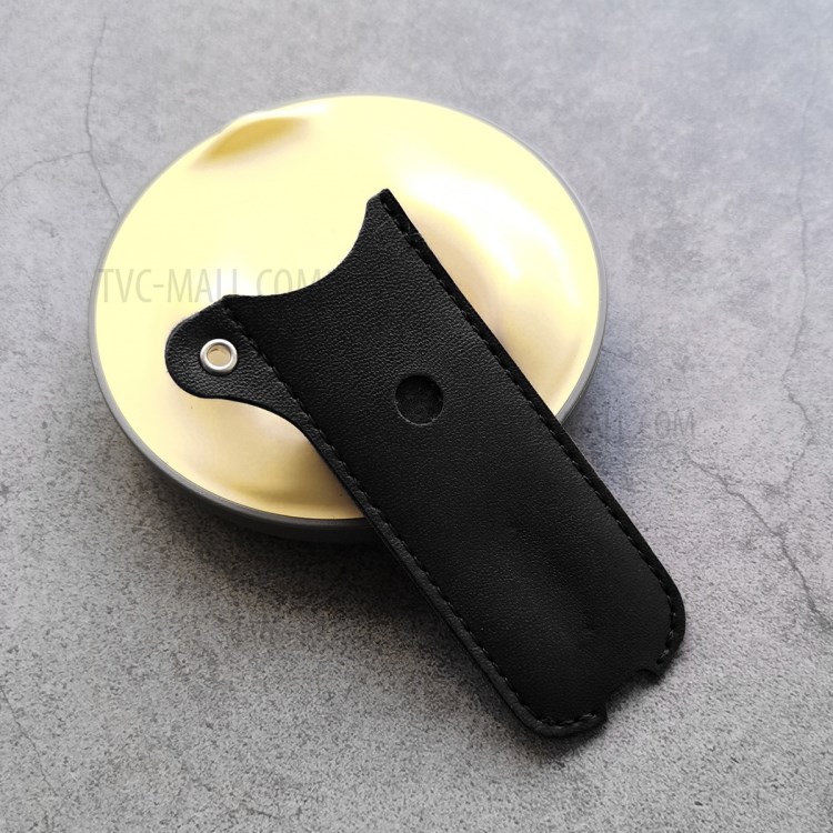 HAT-PRINCE JOUZ C Half Coverage Litchi Texture PU Leather Electronic Cigarette Protective Case with Lanyard - Black-3