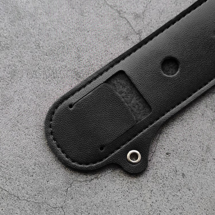 HAT-PRINCE JOUZ C Full Coverage Litchi Texture PU Leather Electronic Cigarette Protective Case with Lanyard - Black-4