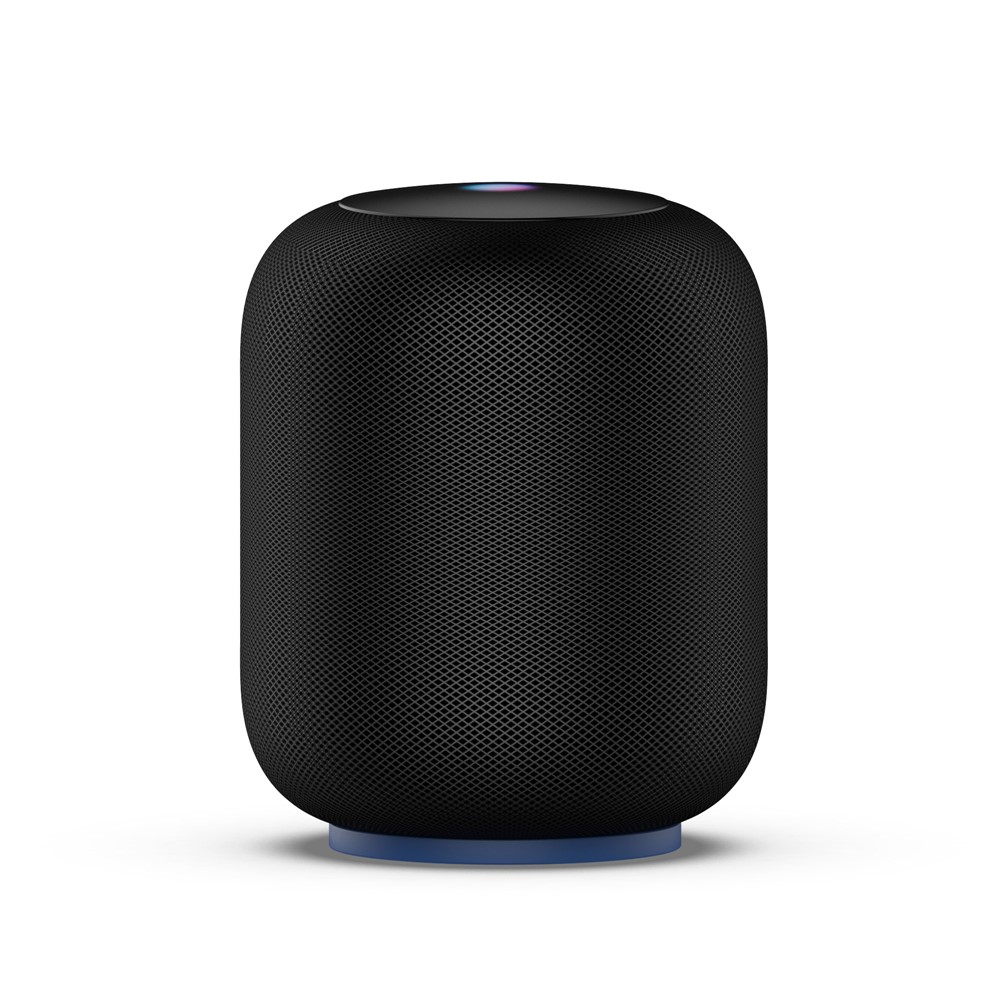 Suporte Da Almofada De Base Do Suporte Do Silicone Para O Orador Inteligente Do HomePod Da Apple - Azul Escuro-2