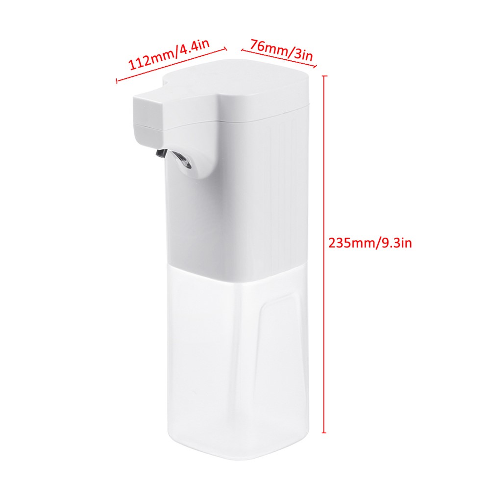 ZK-XSJ1 500ml Non-Contact Automatic Foam Soap Dispenser Infrared Sensor Hand Washer Sanitizer-4