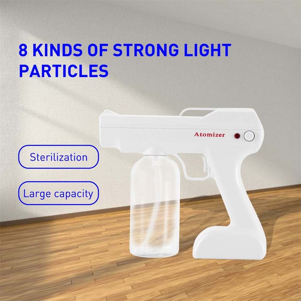 YJ-01 UV Wireless Disinfection Blue Light Steam Gun Hair Spray Machine Water Mist Trigger Sprayer-3