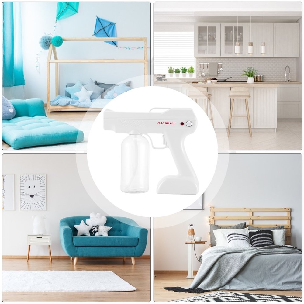 YJ-01 UV Wireless Disinfection Blue Light Steam Gun Hair Spray Machine Water Mist Trigger Sprayer-6