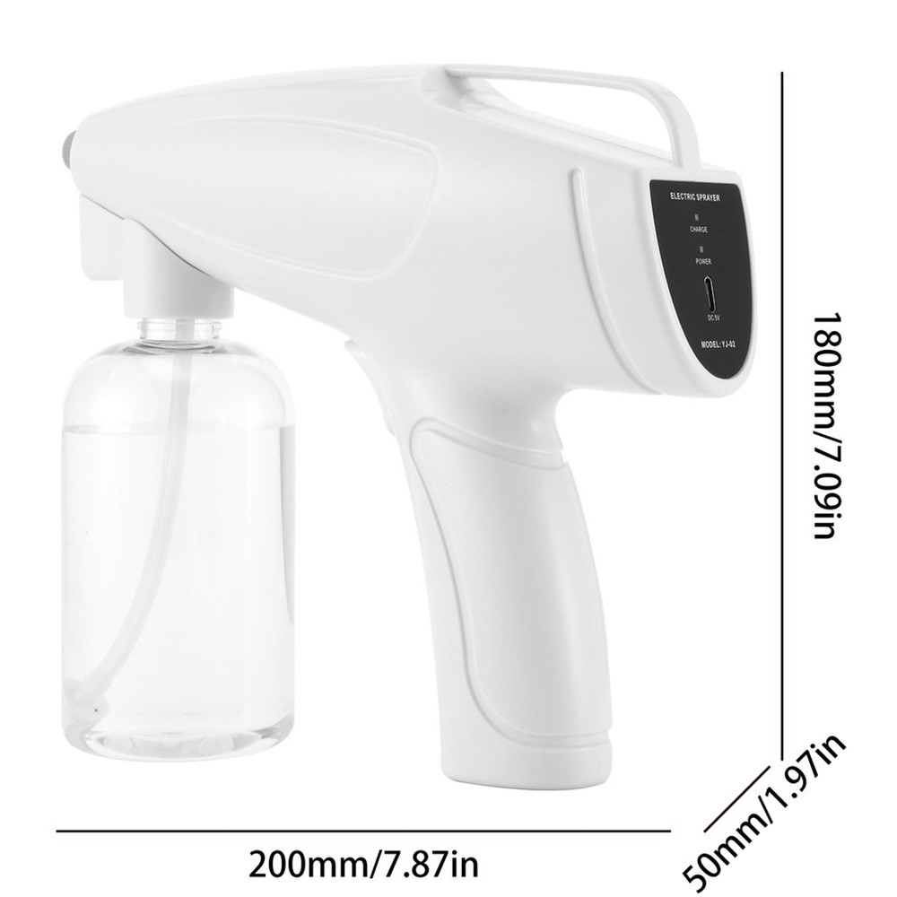 YJ-02 Ultraviolet Atomizing Disinfector ULV Disinfection Electric Sprayer Handheld Wireless Rechargeable Sterilizer-7