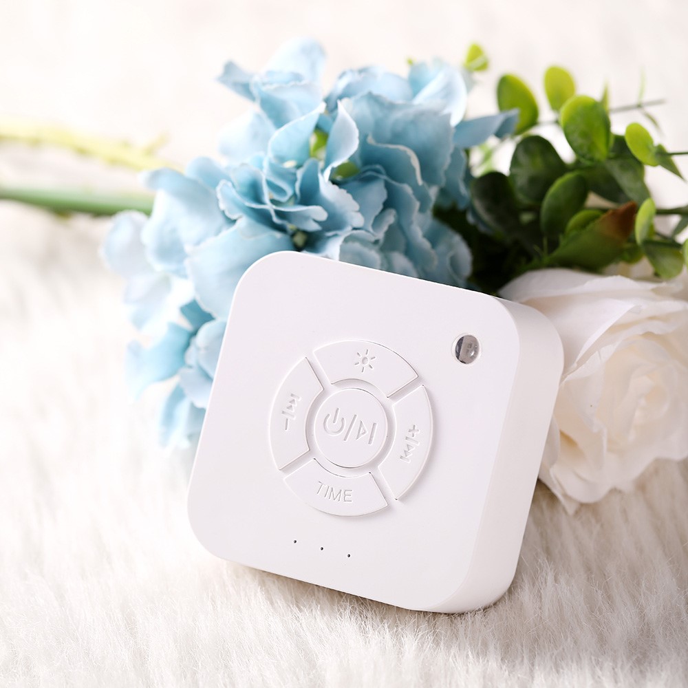 Q1 Home USB Charging Baby Adult White Noise Relaxing Sound Timer Sleep Aid LED Breathing Light Insomniac Therapy Machine-2